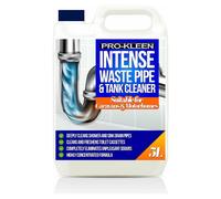 Intense Waste Pipe & Tank Cleaner for Caravans & Motorhomes 1 x 5L ProKleen Clear One Size
