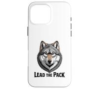 Intense Wolf Head Portrait Lead the Pack Case for iPhone 16 Pro Max