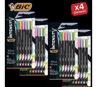 Intensity Fine Felt Tip Pens, - 4 Packs Bic Multi One Size