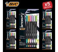 Intensity Fine Felt Tip Pens, - 5 Packs Bic Multi One Size