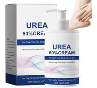 Intensive 60% Urea Cream for Cracked Heels & Dry Skin - Deep Moisturizing Foot & Hand Treatment - Softens Calluses on Feet, Knees & Hands - Ultra-Hydrating Formula for Smooth, Nourished Skin