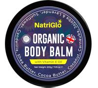 Intensive Body Moisturiser for Dry Skin | Shea Butter Moisturiser for Acne Prone Skin | Eczema Cream | Body Creams for Women, Men, Children with Coconut Oil, Lavender, Vitamin E by NatriGlo