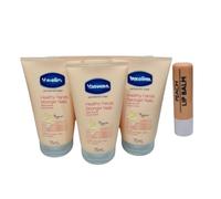 Intensive Care Advanced Healthy Hands Stronger Nails Cream by V L i n e 75ML Trio Pack With Free Peach Lip Balm