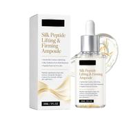 Intensive Deep Collagen Silk Peptide EGF Ampoule, Copper Peptides Serum for Sensitive Skin, Hydrating Korean Skincare for Smooth Non-Greasy Skin, 1.35 fl oz