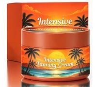 Intensive Self Tanning Gel 120g, Natural Bronzer Lotion with Carrot Oil, Quick Dry Moisturizing Self Tanner Oil for Outdoor Beach Use, Tanning Bed Compatible