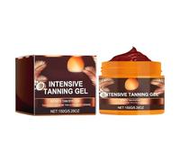Intensive Tanning Gel, Bronzing Enhancer Cream, Non-sticky Tan Gel, Helps Boost Natural-looking Color Quickly, Versatile Use, 150g, For Adults, Teens