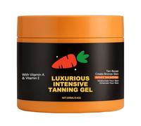 Intensive Tanning Gel, Carrot Tanning Gel, Browning Tan Accelerator, Sunbed Tanning Accelerator Cream for Outdoor Sunlight, Self Tanner Oil for Easy Application,Moisturizing Body Gel for Women Men (1)