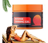 Intensive Tanning Gel, Edinburgh Carotene Tanning Gel for Sunbathing, No Matter Your Skin Type, Get a Natural, Deep, Even, Hydrated Complexion Without the Sun or Tan (1pcs)