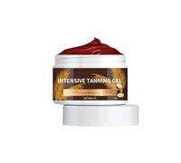 Intensive Tanning Gel, Tanning Accelerator Cream, Self Tanner Oil, Achieve a Natural, Fast tanning, Sunbed Accelerator, Sunscreen without SPF, for All Skin Types (1PC)