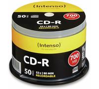 Intenso 1001125 CD-R 52x 50 Pack Cakebox