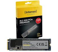 Intenso 250GB M.2 PCIe SSD Solid State Drive Internal Notebook Laptop