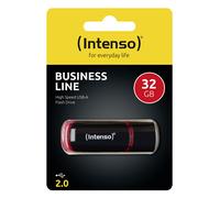 Intenso USB 2.0 Flash Drive Business Line 32 GB Black, Red
