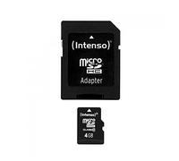 Intenso 3413450 Class 10 Micro SD Card With Adapter