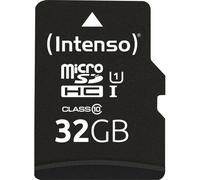 Intenso 3424480 Microsdhc Card 32Gb Class 10 Uhs-I Waterproof Memo...