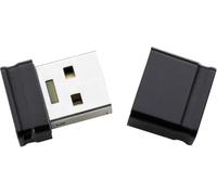 Intenso 3500470 16GB Micro Line USB 2.0 Flash Drive - Black | Mini flash drive in ultra-small plastic housing, feather-light 2 g weight, 20 x 15 x 7 mm dimensions