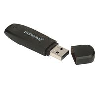 Intenso 3502470 16GB Rainbow USB 2.0 Flash Drive - Transparent Black 16GB Black