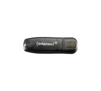 Intenso 3502470 16GB Rainbow USB 2.0 Flash Drive - Transparent Black 16GB Black