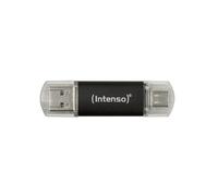 Intenso USB Flash Drive Twist Line 3539490 - 64GB USB-C & USB-A 70MB/s Anthracite