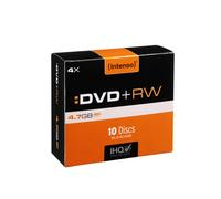 Intenso 4211632 DVD + RW 4x Spindle (Speed 4,7GB 10er Spindel)