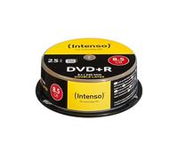 Intenso DVD+R, 8.5GB, 8x Speed, Dual Layer, Slim Case of 25