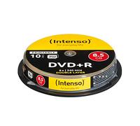 Intenso 4381142 DVD+R 8x Duel Layer Printable 10 Pack Cakebox