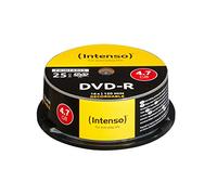 Intenso 4801154 DVD-R 16x Printable 25 Pack Cakebox