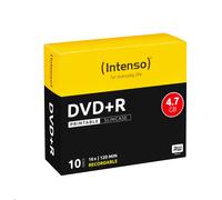 Intenso 4811652 DVD + R Blank Discs 16x Speed 4,7GB 10er Spindel (DVD)