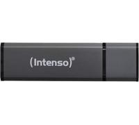 USB and Micro USB Memory Stick INTENSO ALU LINE 64 GB Anthracite