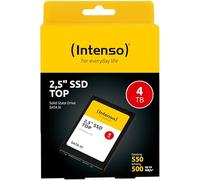 Intenso Amazon.de Internal 2.5 Inch SSD SATA III Top, 4 TB, 550 MB/s, Black: Computers & Accessories