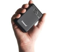 Intenso B10000 - 10,000 mAh Power Bank, Mobile Additional Battery, USB-C & 2X USB-A, LED Status Display, Tested in Germany, Black