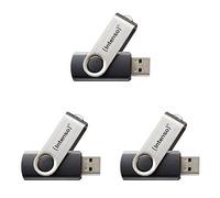 Intenso Basic Line - Flash Drive 8 GB - USB 2.0, Silver/Black