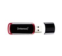 Intenso Business Line - Flash Drive 8 GB - USB 2.0, Black/Red