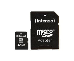 INTENSO Carte MicroSDHC Class 10-32Go