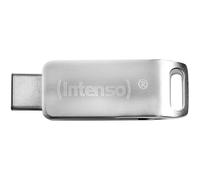 Intenso cMobile Line - Dual USB & Type C USB drive - 64GB - USB 3.1, Silver