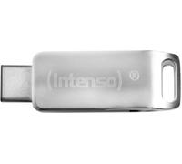 Intenso cMobile Line - Dual USB & Type C USB drive - 64GB - USB 3.1, Silver