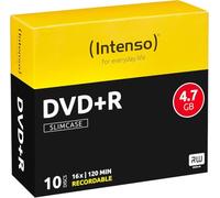 Intenso DVD+R 4.7 GB 16x - blank DVDs (4.7 GB, DVD+R, 120 mm, Slimcase)