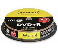 Intenso DVD-R 8; 5GB; 08X; Double LAYERR; CAKE BOX 10