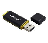 Intenso High Speed Line - Flash Drive 64 GB - USB 3.1, Black/Yellow