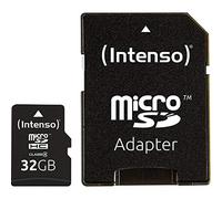 Intenso Microsdhc Memory Card, Class 4, 32 GB, Black
