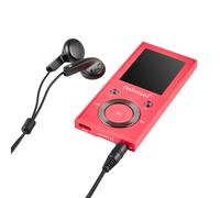 Intenso Video Scooter BT MP3 Player with Bluetooth 5.0, 1.8 Inch Colour Display, 64 GB MicroSD, USB-C, up to 18 Hours Battery, Includes Headphones, Pink