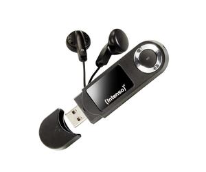 Intenso Musik Walker MP3-Player schwarz 16 GB NEW