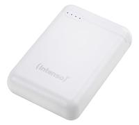 Intenso Power Bank XS 10000, Portable Charger (10000mAh, Compatible with Smart Phone/Tablet PC and More) White