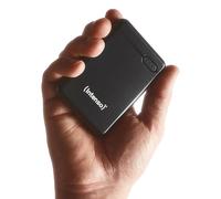 Intenso Power Bank XS 5000, Portable Charger (5000mAh, Compatible with Smart Phone/Tablet PC and More) Black