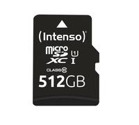 Intenso Premium Microsdxc Memory Card Incl. Sd Adapter, 512 GB, 3423493