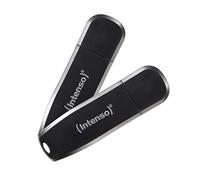 INTENSO USB Flash Drive 3533494 Black 64 GB Pack of 2