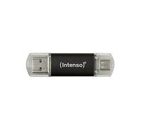 Intenso Twist Line 128 GB, Dual USB 3.2 Gen 1x1, USB-C and USB-A, 70 MB/s, Anthracite
