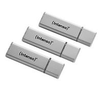 Intenso USB Stick Silver USB 2.0 32GB Triple Pack
