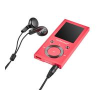 Intenso Video Scooter BT MP3 Player with Bluetooth 5.0, 1.8 Inch Colour Display, 64 GB MicroSD, USB-C, up to 18 Hours Battery, Includes Headphones, Pink