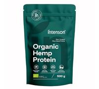 Intenson Organic Hemp Protein, 500 g, EU-Certified Organic, High in Protein