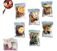 Intention Simmer Pot Blends, Simmer Pot for Stove Potpourri Included Varieties All-Natural Spices, Potpourri Simmer Pot, Room Air Freshener Sachet - for Christmas, Housewarming (6Pcs Mix)